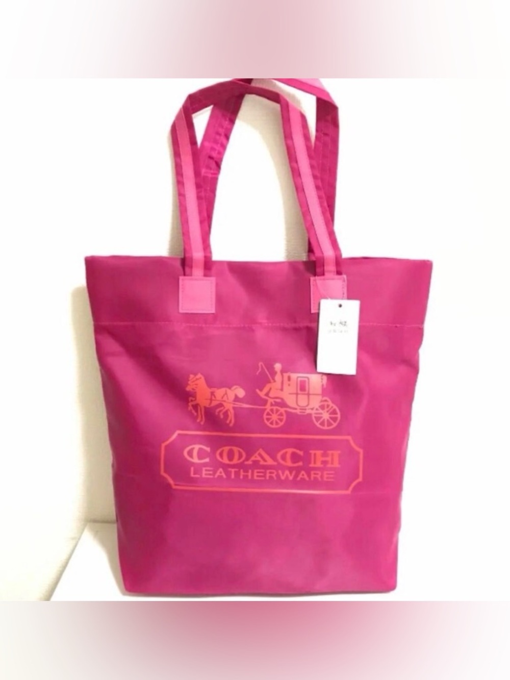 Coach Everyday Nylon Shoppers Tote - Picture 2 of 6